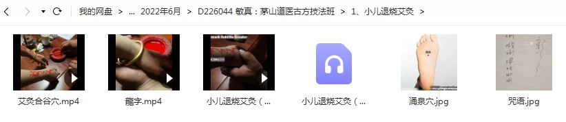 敏真：茅山道医古方技法班