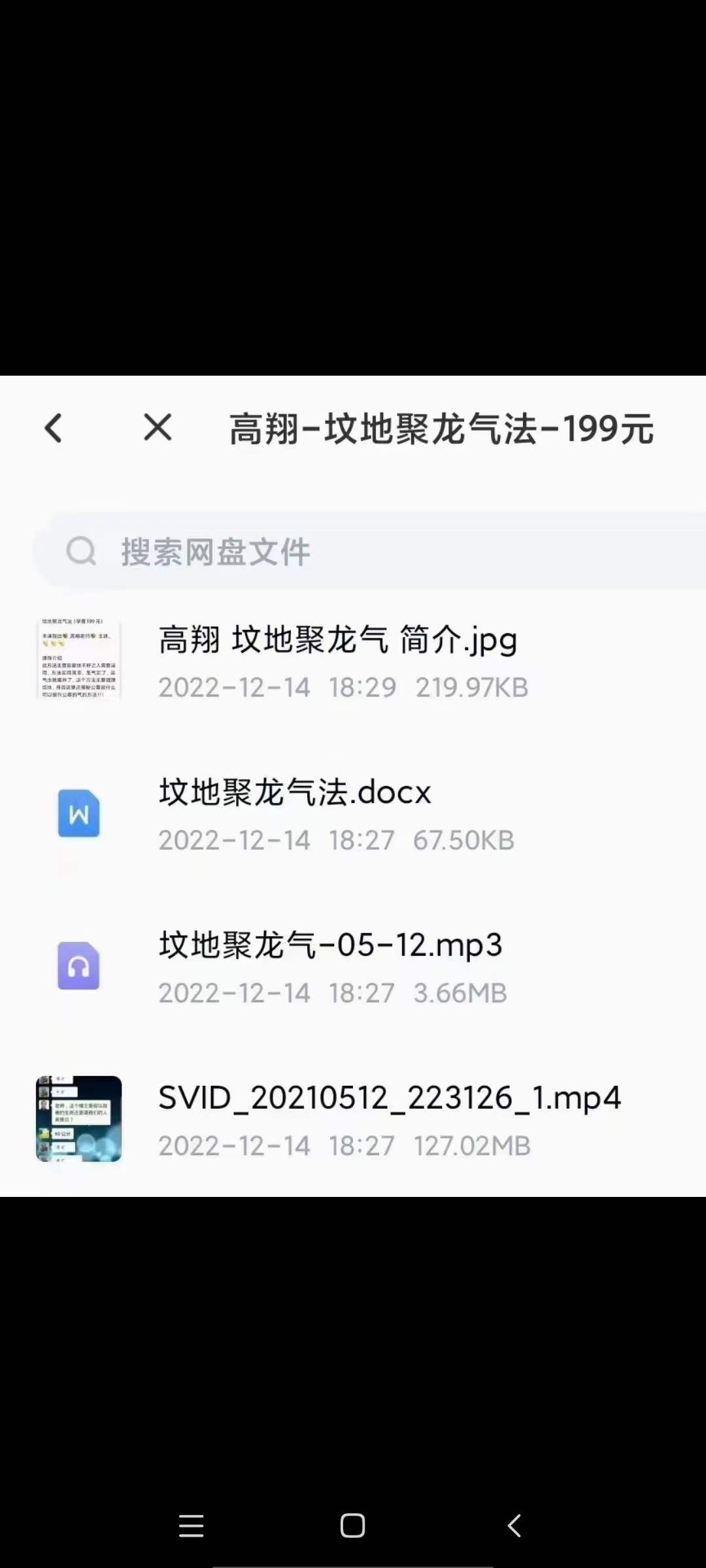 高翔 坟地聚龙气法 视频+文档