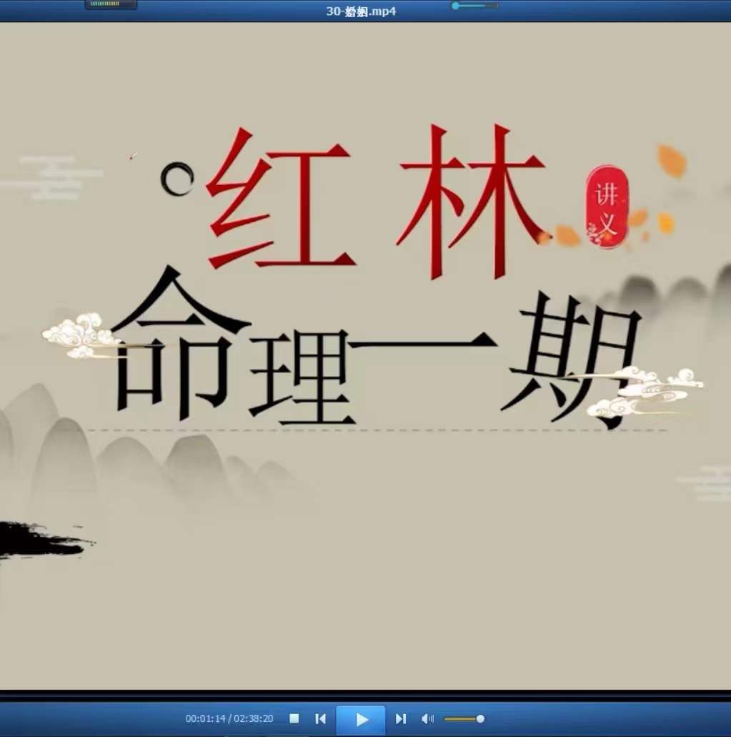 红林 盲派八字精修班回放30集