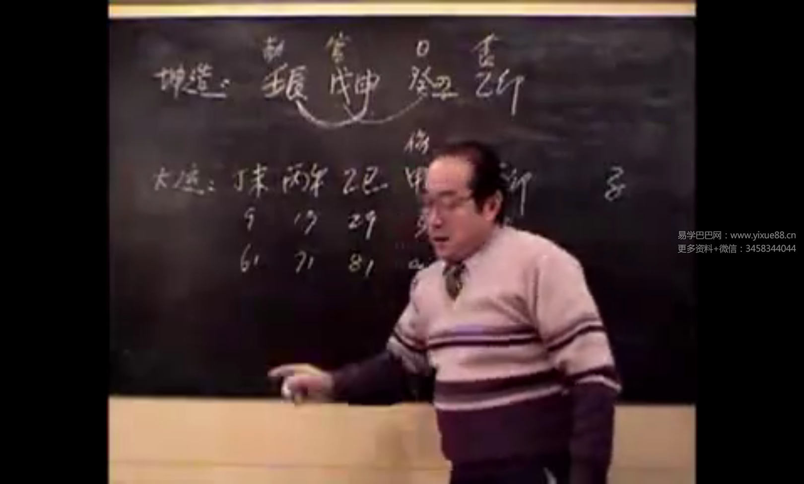 邵伟中 四柱绝版教程视频32集