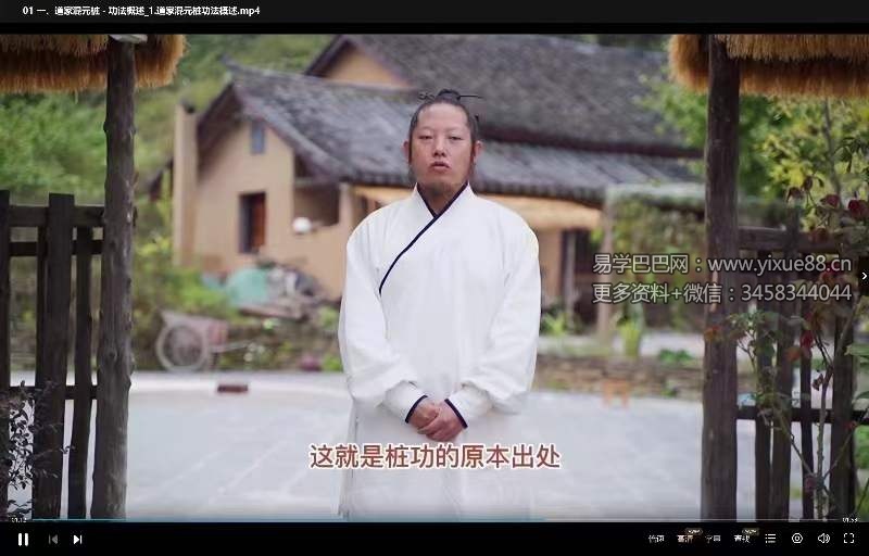武当李资通 道家混元桩-线上教学课程15集
