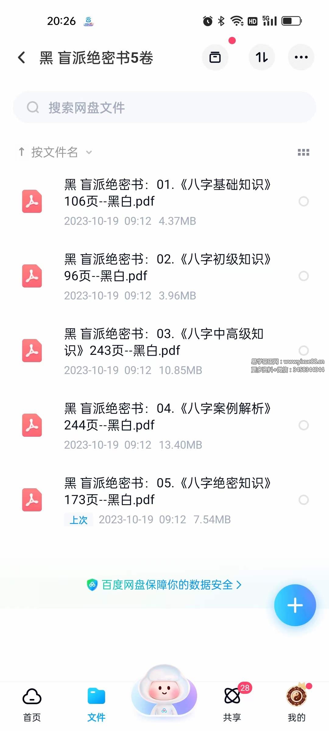 黑 盲派绝密书5卷