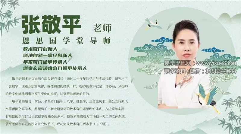 张敬平一掌经精英班77集