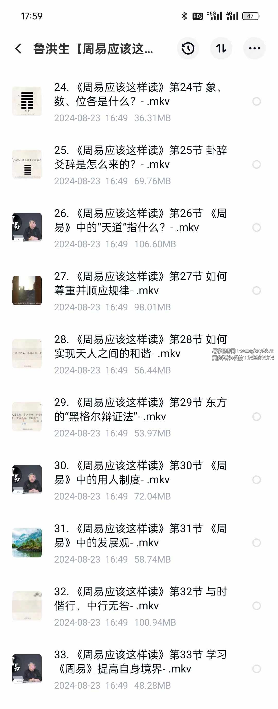 鲁洪生【周易应该这样读】33集系统解读 0基础可学 预测必学