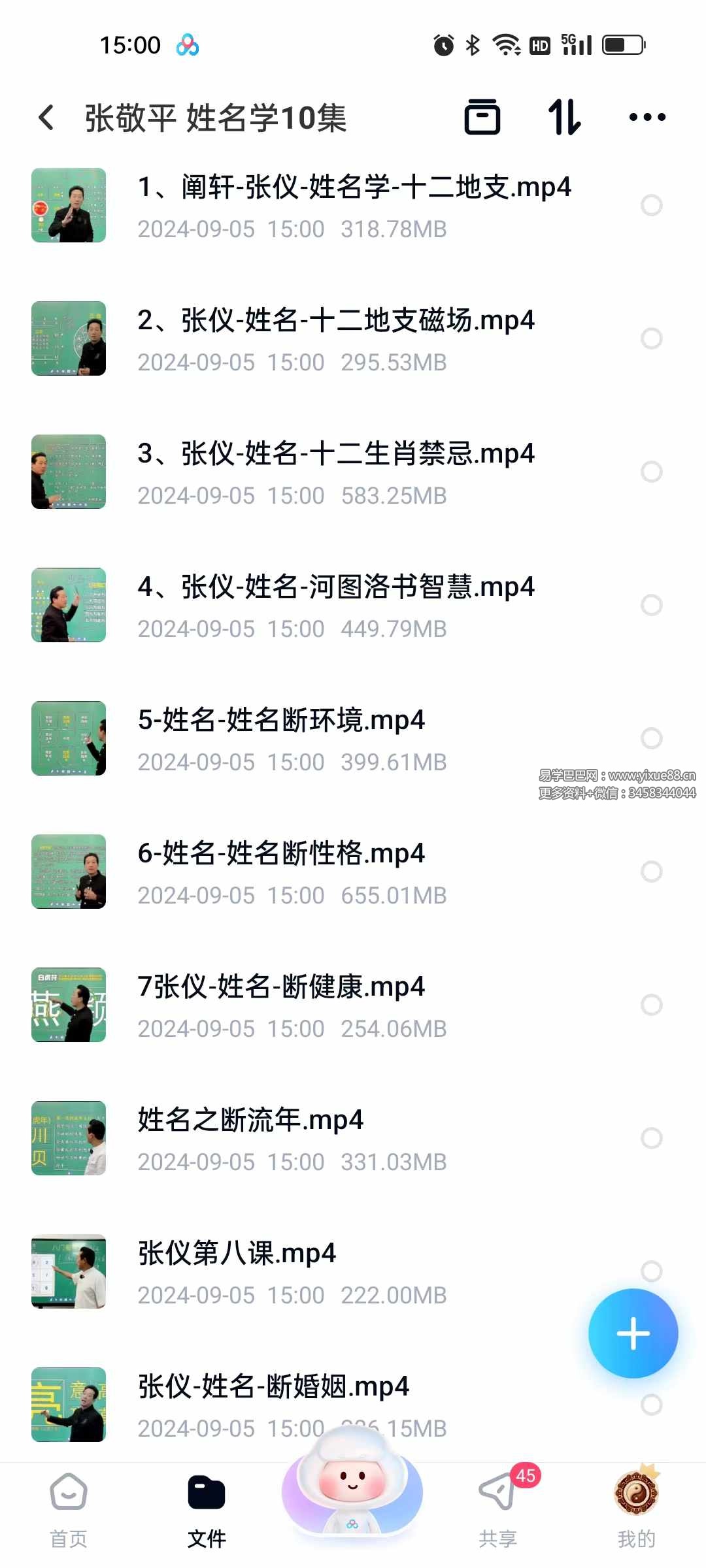 阐轩文化 张仪 姓名学10集