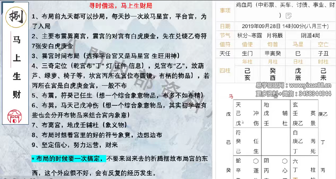 凌依宸 奇门遁甲布局研讨会25集