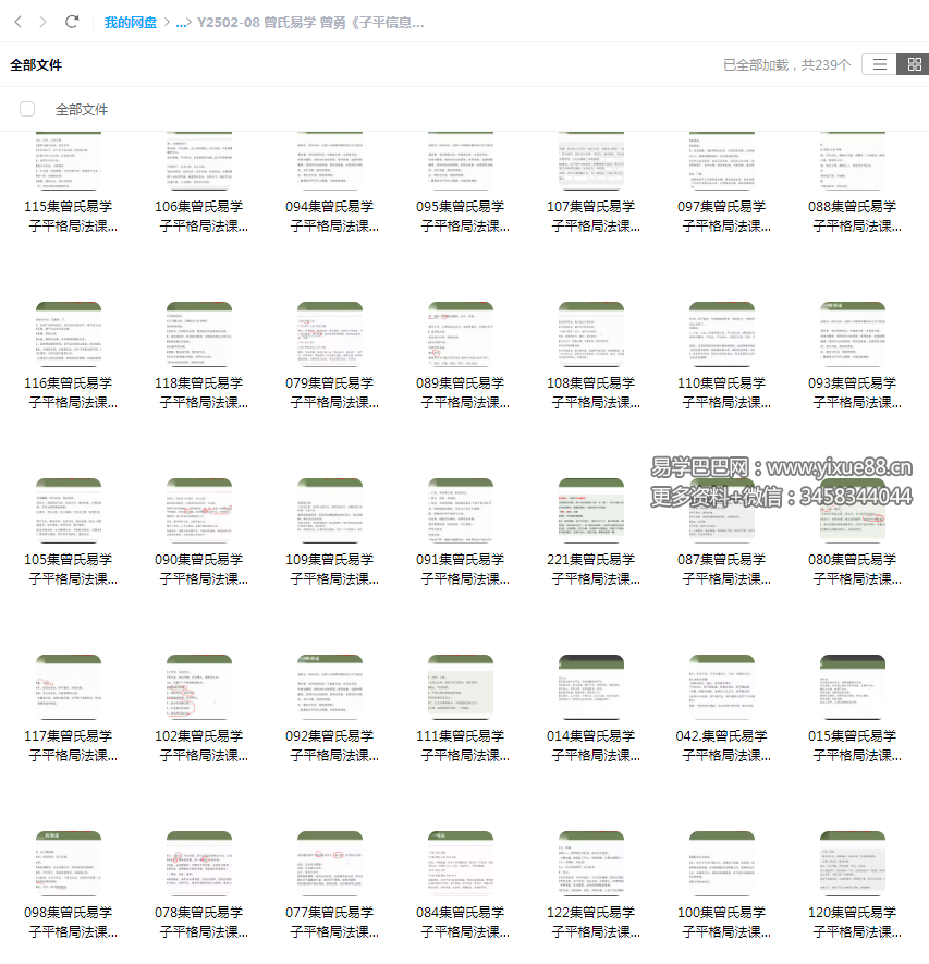 曾氏易学 曾勇《子平信息学格局法》239集
