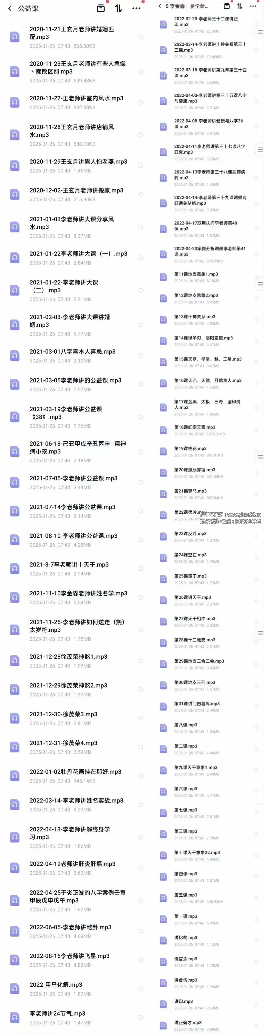 李金霖 易学命理语音课81节