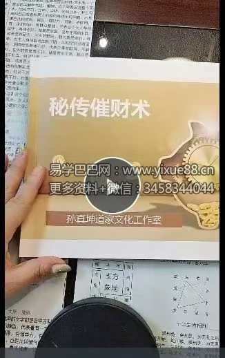 孙真坤 秘传催财术34集