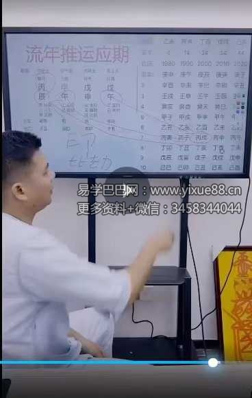 夏光明 李晋宇《一课通关大运流年推运》2集视频约3小时