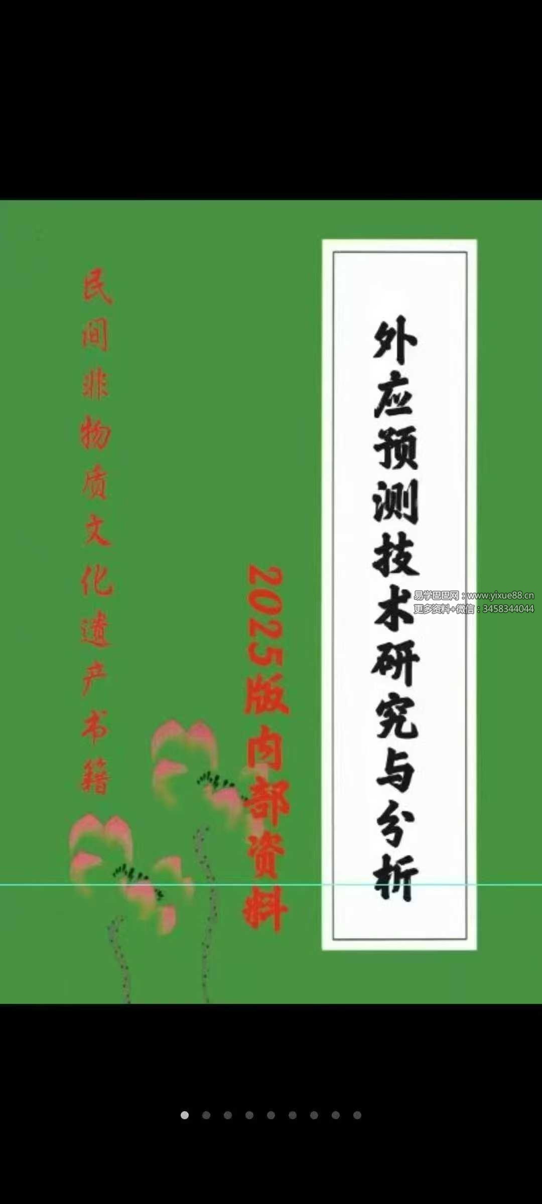 外应预测技术研究与分析（2025版内部资料）156页