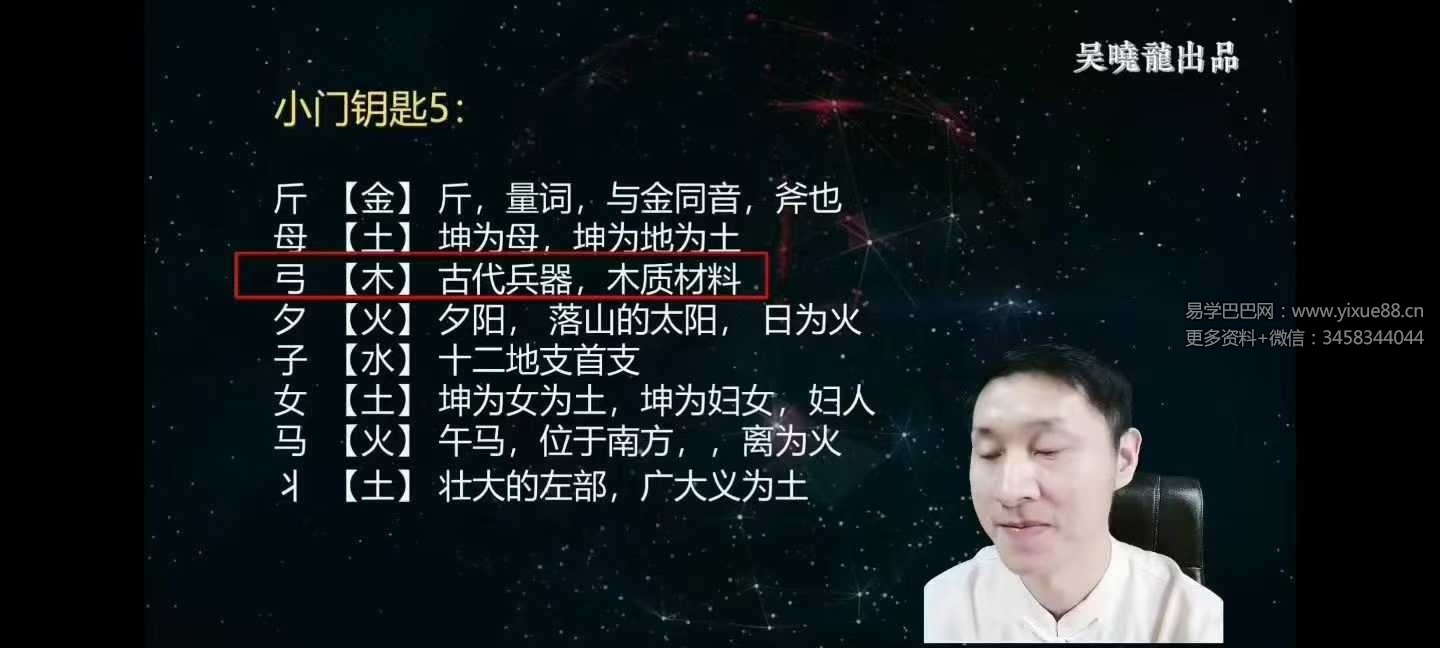 吴晓龙《秘传姓名预测学》21集