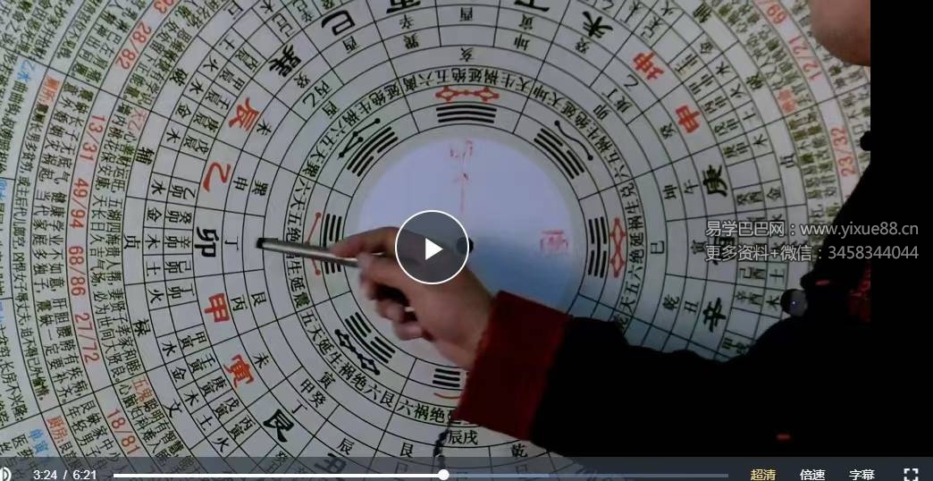 谛听道易经风水罗盘化解教程25集